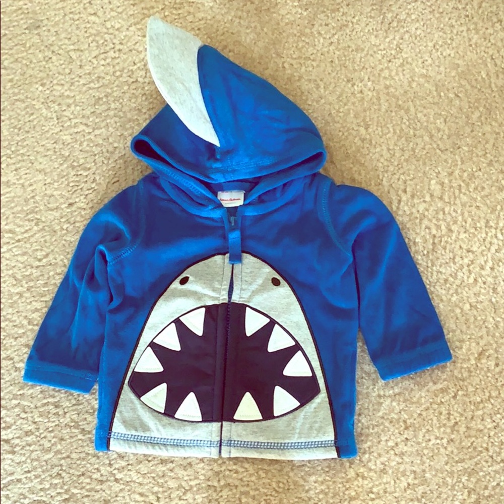 🦈 Super cute Hanna Andersson shark hoodie 🦈